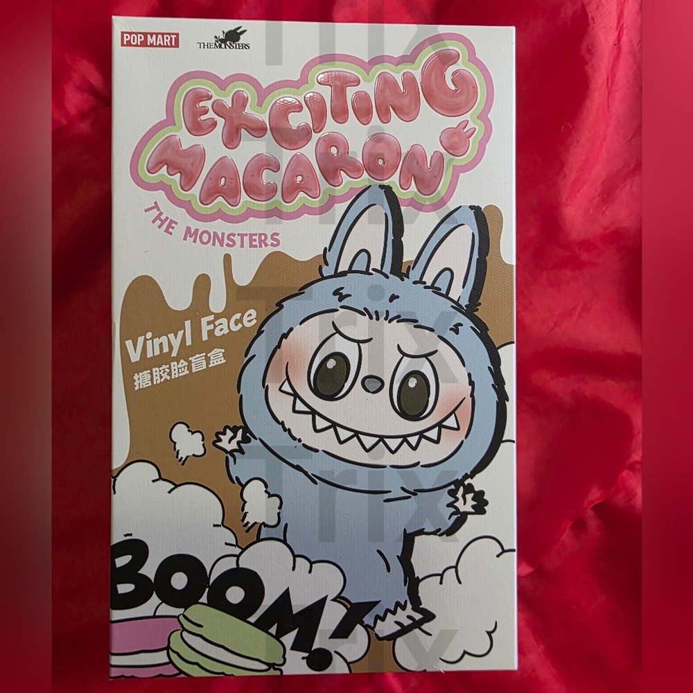 Pop Mart Exciting Macaron Labubu Sesame Bean - Picture 2 of 4